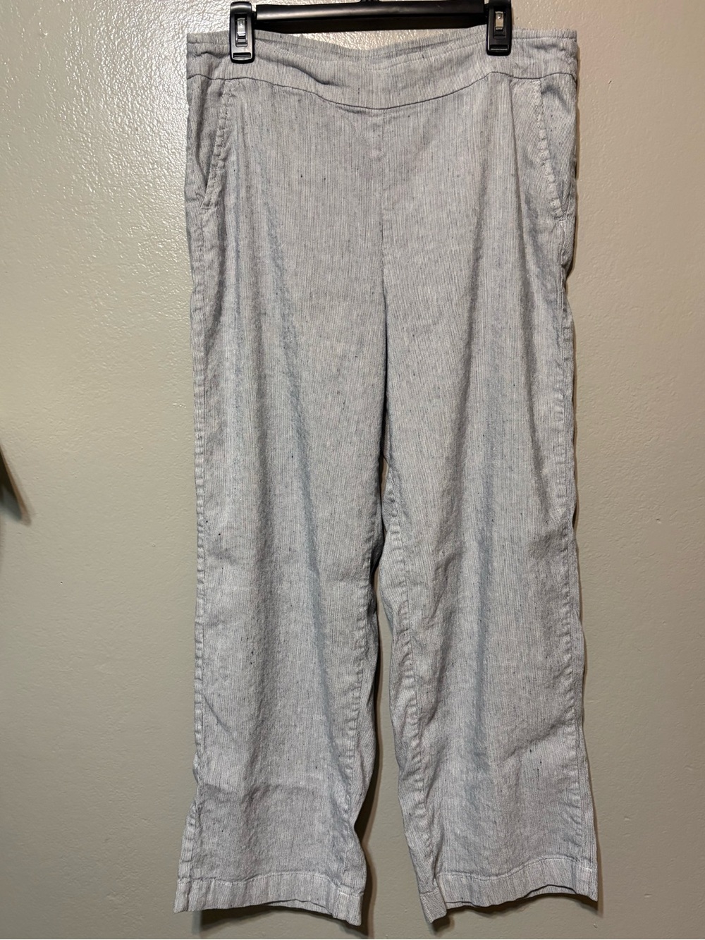 Women's Chico’s Linen-Blend Pull-On Pants - Size 2R or US 12R